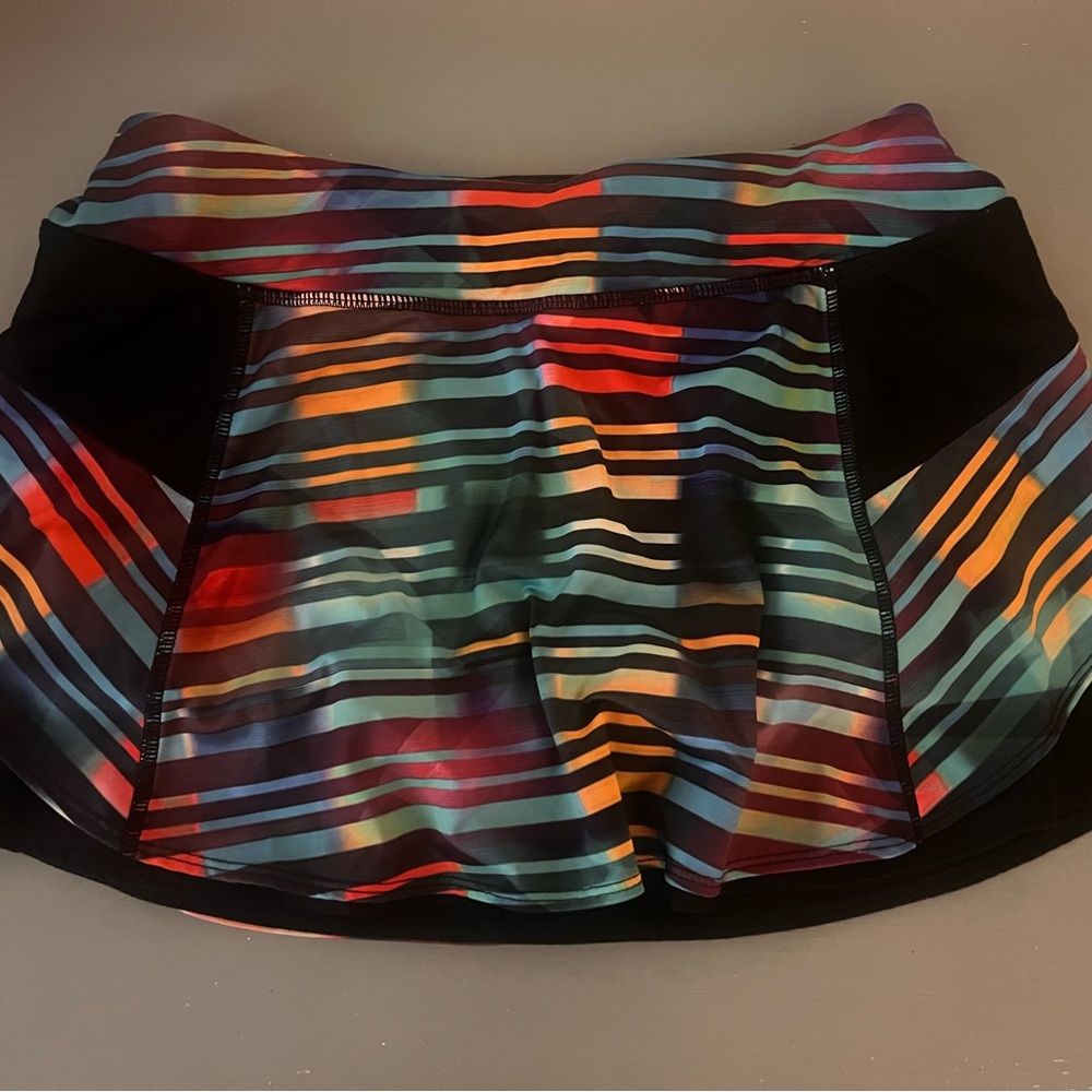 Athleta Multicolor Tennis/Running Skirt